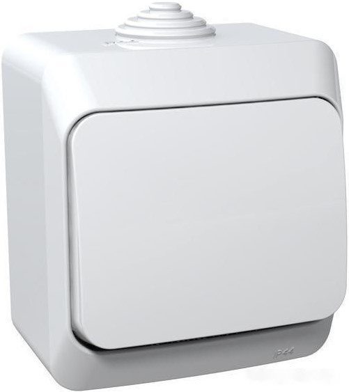 Выключатель одноклавишный наружный SCHNEIDER ELECTRIC Этюд белый (BA10-041B) купить в Мастак Выключатель одноклавишный наружный SCHNEIDER ELECTRIC Этюд белый (BA10-041B) купить в сети строительных магазинов Мастак