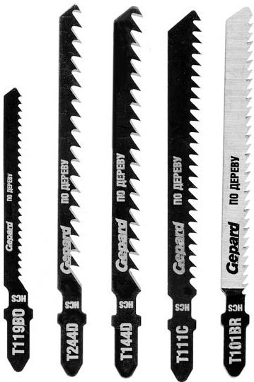 Набор пилок для электролобзика GEPARD по дереву 5 штук (GP0601-05) купить в Мастак Набор пилок для электролобзика GEPARD по дереву 5 штук (GP0601-05) купить в сети строительных магазинов Мастак