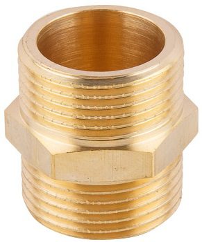 Ниппель латунный наружная-наружная 1" AV ENGINEERING (AVE303003) купить в Мастак Ниппель латунный наружная-наружная 1" AV ENGINEERING (AVE303003) купить в сети строительных магазинов Мастак