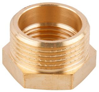 Переход латунный шестиугольный наружная-внутренняя 1/2"X3/8" AV ENGINEERING (AVE305002) купить в Мастак Переход латунный шестиугольный наружная-внутренняя 1/2"X3/8" AV ENGINEERING (AVE305002) купить в сети строительных магазинов Мастак