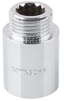 Удлинитель латунный внутренняя-наружная 1/2"X30 мм AV ENGINEERING хром (AVE301010) купить в Мастак Удлинитель латунный внутренняя-наружная 1/2"X30 мм AV ENGINEERING хром (AVE301010) купить в сети строительных магазинов Мастак