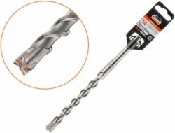 Бур (сверло) SDS-plus 14х150х210 мм GEPARD Quadro-x (GP1214-210) купить в сети строительных магазинов Мастак