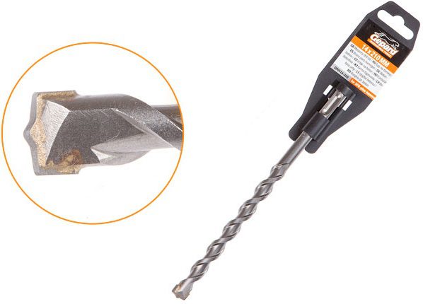 Бур (сверло) SDS-plus 6 Бур (сверло) SDS-plus 6