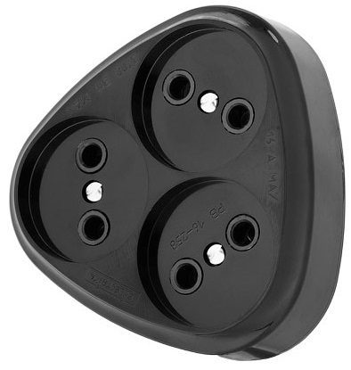 Разветвитель тройник для розетки BYLECTRICA 16А 250В круглый черный (РВ16-258ч) купить в Мастак Разветвитель тройник для розетки BYLECTRICA 16А 250В круглый черный (РВ16-258ч) купить в сети строительных магазинов Мастак