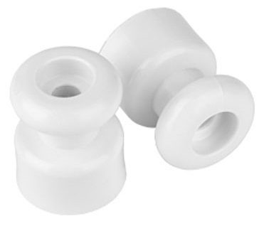 Изолятор для ретро провода BYLECTRICA белый 10 штук (ЮЛИГ.757522.014) купить в Мастак Изолятор для ретро провода BYLECTRICA белый 10 штук (ЮЛИГ.757522.014) купить в сети строительных магазинов Мастак