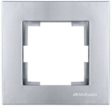 Рамка MUTLUSAN Rita серебро (2220 800 1182) купить в Мастак Рамка MUTLUSAN Rita серебро (2220 800 1182) купить в сети строительных магазинов Мастак
