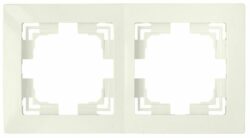 Рамка двухместная BYLECTRICA Уют бежевая (ЮЛИГ.735212.280-40бе) купить в сети строительных магазинов Мастак