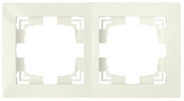 Рамка двухместная BYLECTRICA Уют бежевая (ЮЛИГ.735212.280-40бе) купить в Мастак Рамка двухместная BYLECTRICA Уют бежевая (ЮЛИГ.735212.280-40бе) купить в сети строительных магазинов Мастак