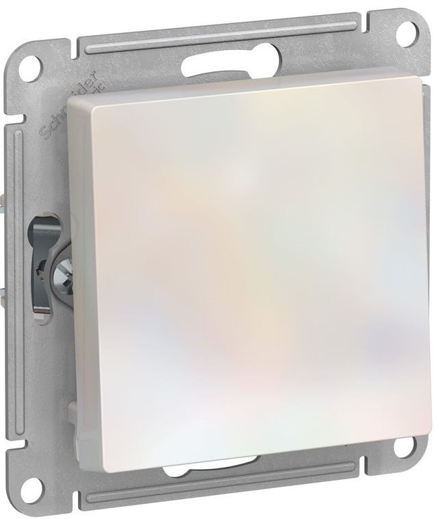 Выключатель одноклавишный проходной скрытый SCHNEIDER ELECTRIC AtlasDesign жемчуг (ATN000461) купить в Мастак Выключатель одноклавишный проходной скрытый SCHNEIDER ELECTRIC AtlasDesign жемчуг (ATN000461) купить в сети строительных магазинов Мастак