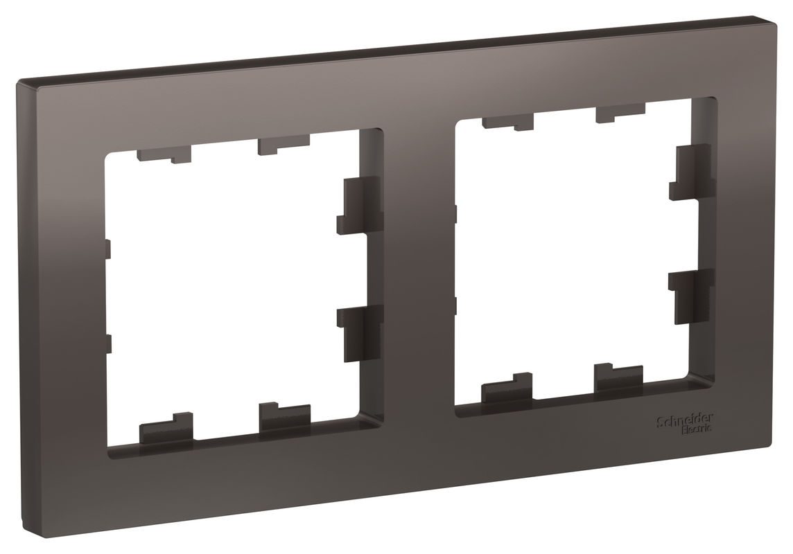 Рамка двухместная SCHNEIDER ELECTRIC AtlasDesign мокко (ATN000602) купить в Мастак Рамка двухместная SCHNEIDER ELECTRIC AtlasDesign мокко (ATN000602) купить в сети строительных магазинов Мастак