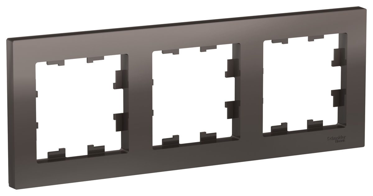 Рамка трехместная SCHNEIDER ELECTRIC AtlasDesign мокко (ATN000603) купить в Мастак Рамка трехместная SCHNEIDER ELECTRIC AtlasDesign мокко (ATN000603) купить в сети строительных магазинов Мастак