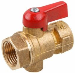 Кран шаровый 1/2" под манометр ЦВЕТЛИТ (ZW10024) купить в сети строительных магазинов Мастак