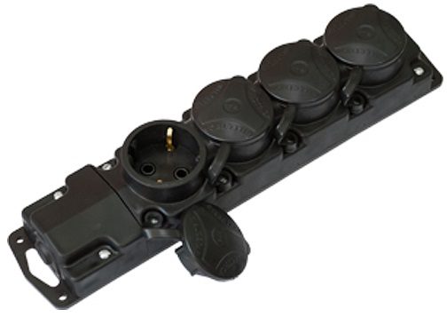 Розетка переносная четверная BYLECTRICA (Р16-768) купить в Мастак Розетка переносная четверная BYLECTRICA (Р16-768) купить в сети строительных магазинов Мастак