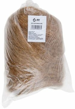 Лен сантехнический AV ENGINEERING 500 г (AVE-L-500) купить в сети строительных магазинов Мастак