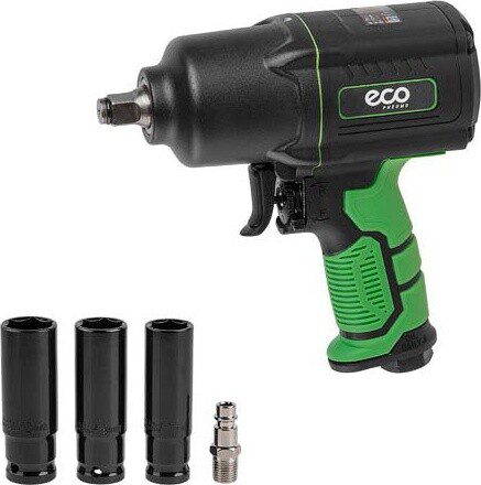 Пневмогайковерт ECO AIW-1500S купить в Мастак Пневмогайковерт ECO AIW-1500S купить в сети строительных магазинов Мастак