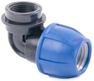 Угольник ПНД компрессионный 20x1/2" с внутренней резьбой РосТурПласт (11535) купить в Мастак Угольник ПНД компрессионный 20x1/2" с внутренней резьбой РосТурПласт (11535) купить в сети строительных магазинов Мастак