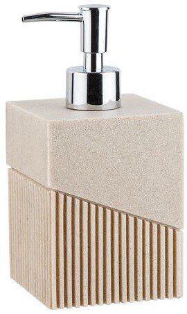 Дозатор для жидкого мыла PERFECTO LINEA Element бежевый (35-618101) купить в Мастак Дозатор для жидкого мыла PERFECTO LINEA Element бежевый (35-618101) купить в сети строительных магазинов Мастак