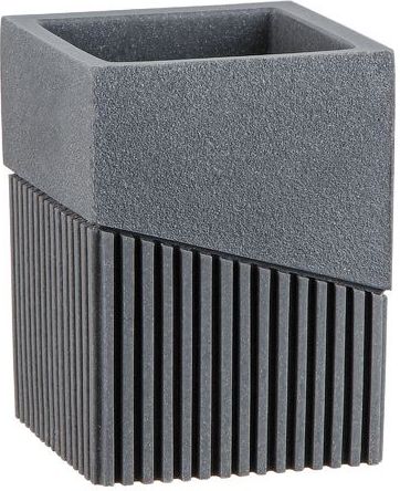 Стакан PERFECTO LINEA Element серый (35-618300) купить в Мастак Стакан PERFECTO LINEA Element серый (35-618300) купить в сети строительных магазинов Мастак