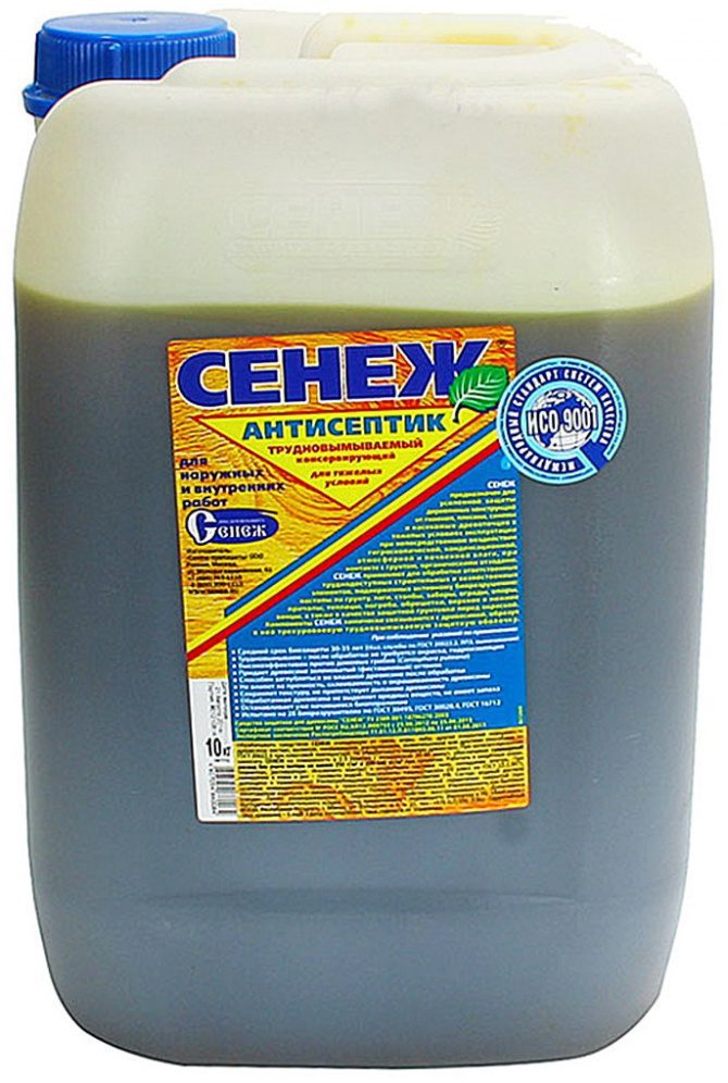 Антисептик СЕНЕЖ 10 кг купить в Мастак Антисептик СЕНЕЖ 10 кг купить в сети строительных магазинов Мастак