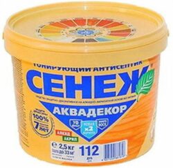 Антисептик СЕНЕЖ Аквадекор Дуб 2