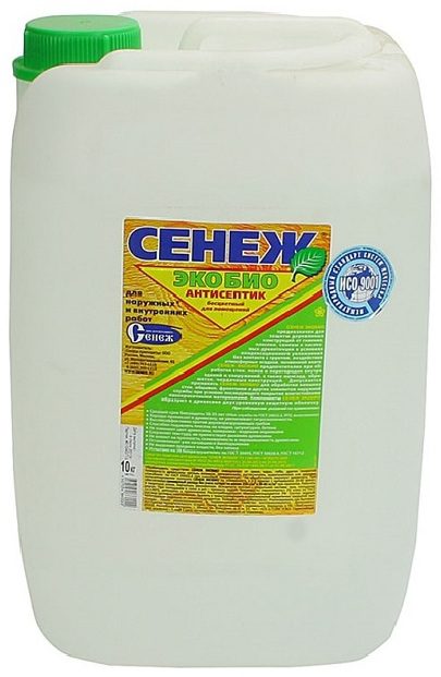 Антисептик СЕНЕЖ Экобио 10 кг купить в Мастак Антисептик СЕНЕЖ Экобио 10 кг купить в сети строительных магазинов Мастак