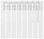 Радиатор биметаллический SAS 500/95 10 секций (HF-500B8) купить в сети строительных магазинов Мастак