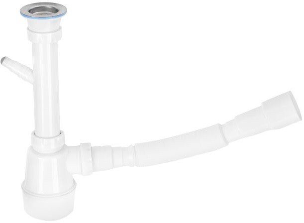 Сифон для кухни выпуск D70 гибкая труба 1 1/2"- 40/50 мм AV ENGINEERING (AVE129761) купить в Мастак Сифон для кухни выпуск D70 гибкая труба 1 1/2"- 40/50 мм AV ENGINEERING (AVE129761) купить в сети строительных магазинов Мастак