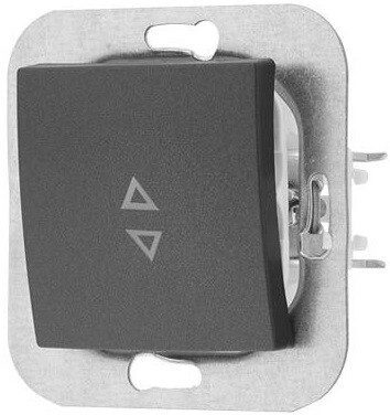 Выключатель одноклавишный проходной скрытый BYLECTRICA Уют графит (С610-553гр) купить в Мастак Выключатель одноклавишный проходной скрытый BYLECTRICA Уют графит (С610-553гр) купить в сети строительных магазинов Мастак