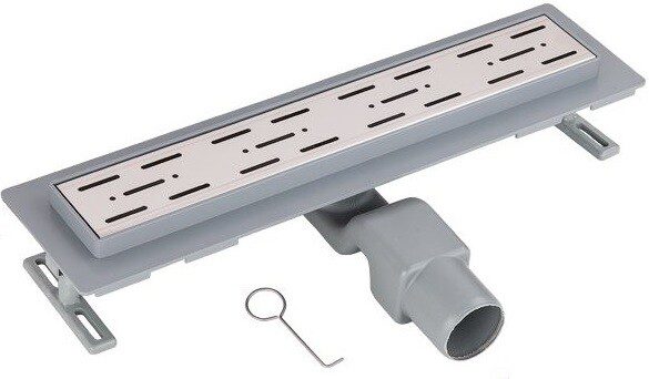 Водоотводящий желоб с поворотным выпуском D50 AV ENGINEERING 65х400 мм (AVE5016540) купить в Мастак Водоотводящий желоб с поворотным выпуском D50 AV ENGINEERING 65х400 мм (AVE5016540) купить в сети строительных магазинов Мастак