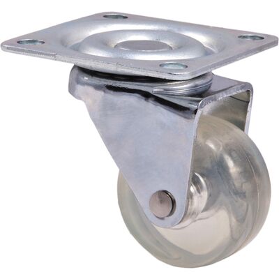 Колесо мебельное АKS с площадкой 35 KM-A035MM-00 прозрачный (20799) купить в Мастак Колесо мебельное АKS с площадкой 35 KM-A035MM-00 прозрачный (20799) купить в сети строительных магазинов Мастак