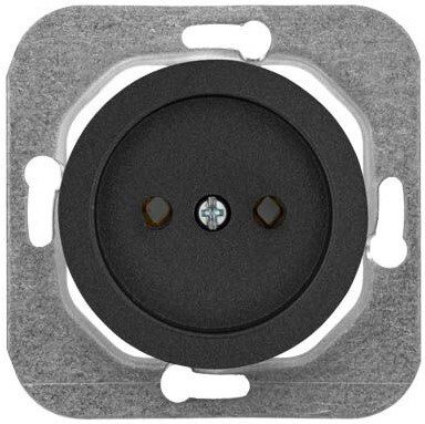 Розетка скрытая BYLECTRICA Прованс графит (РС16-1401гр) купить в Мастак Розетка скрытая BYLECTRICA Прованс графит (РС16-1401гр) купить в сети строительных магазинов Мастак