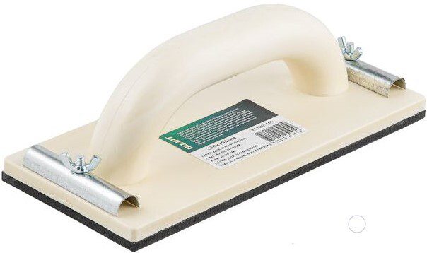 Терка для шлифования с фиксатором ВОЛАТ 230 х 105 мм (25100-105) купить в Мастак Терка для шлифования с фиксатором ВОЛАТ 230 х 105 мм (25100-105) купить в сети строительных магазинов Мастак