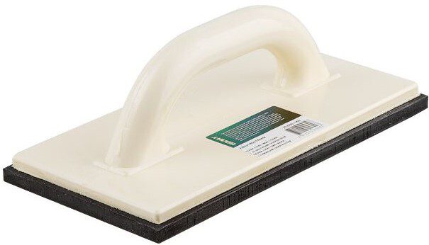 Терка пластмассовая с резиновым покрытием ВОЛАТ 280 х 140 х 10 мм (25300-140) купить в Мастак Терка пластмассовая с резиновым покрытием ВОЛАТ 280 х 140 х 10 мм (25300-140) купить в сети строительных магазинов Мастак