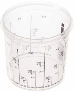 Емкость для смешивания краски JETAPRO со шкалой 0