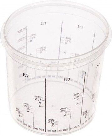 Емкость для смешивания краски JETAPRO со шкалой 0 Емкость для смешивания краски JETAPRO со шкалой 0