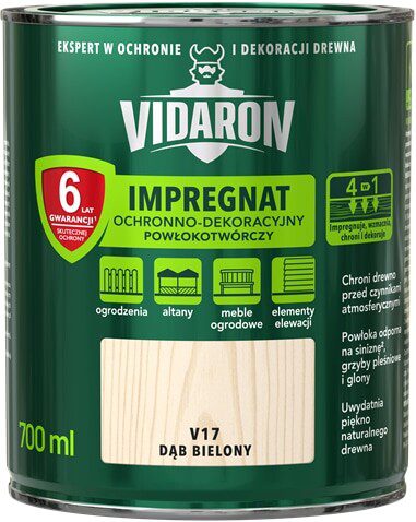 Пропитка VIDARON Impregnat V17 Дуб беленый 0 Пропитка VIDARON Impregnat V17 Дуб беленый 0