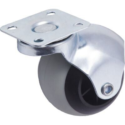 Колесо мебельное AKS d 40 мм с резиновым ободом (17298) купить в Мастак Колесо мебельное AKS d 40 мм с резиновым ободом (17298) купить в сети строительных магазинов Мастак