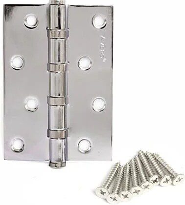 Петля дверная врезная 100х70 мм AVERS B4-CR хром 2 штуки (00017633) купить в Мастак Петля дверная врезная 100х70 мм AVERS B4-CR хром 2 штуки (00017633) купить в сети строительных магазинов Мастак