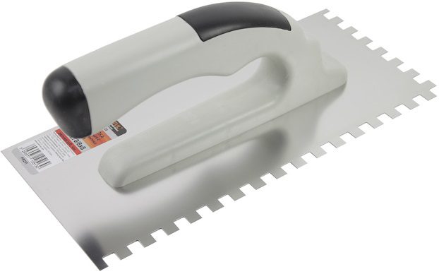 Гладилка нержавеющая STARTUL Profi 130 x 270 мм зуб 8 x 8 мм (ST1051-28) купить в Мастак Гладилка нержавеющая STARTUL Profi 130 x 270 мм зуб 8 x 8 мм (ST1051-28) купить в сети строительных магазинов Мастак