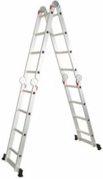 Лестница-трансформер алюминиевая 460 см STARTUL (ST9732-04) купить в сети строительных магазинов Мастак
