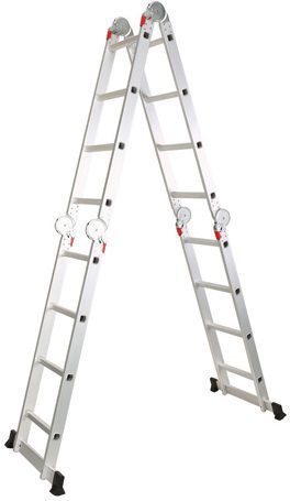 Лестница-трансформер алюминиевая 460 см STARTUL (ST9732-04) купить в Мастак Лестница-трансформер алюминиевая 460 см STARTUL (ST9732-04) купить в сети строительных магазинов Мастак