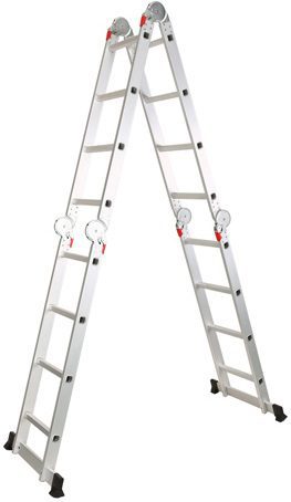 Лестница-трансформер алюминиевая 570 см STARTUL (ST9732-05) купить в Мастак Лестница-трансформер алюминиевая 570 см STARTUL (ST9732-05) купить в сети строительных магазинов Мастак