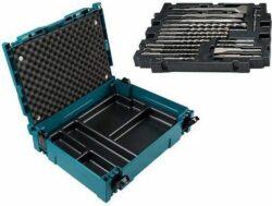 Набор буров (сверл) 12 штук и 5 зубил SDS-plus MAKITA (B-53877) купить в сети строительных магазинов Мастак