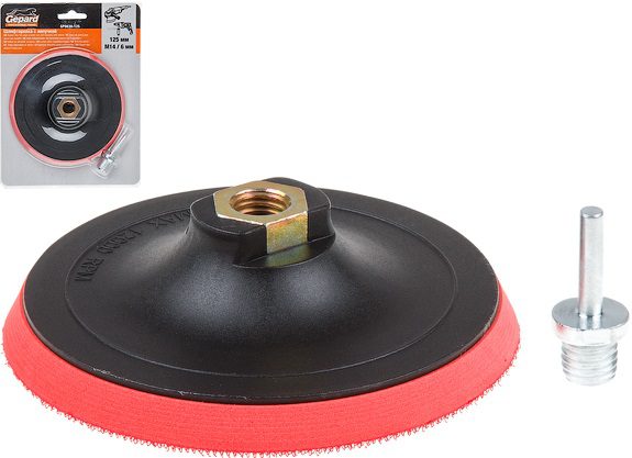 Тарелка опорная с резьбой М14 GEPARD (GP0830-125) купить в Мастак Тарелка опорная с резьбой М14 GEPARD (GP0830-125) купить в сети строительных магазинов Мастак