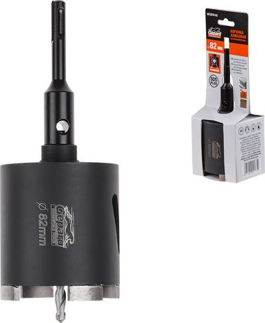 Коронка алмазная d 82 мм железобетон GEPARD (GP2078-82) купить в Мастак Коронка алмазная d 82 мм железобетон GEPARD (GP2078-82) купить в сети строительных магазинов Мастак