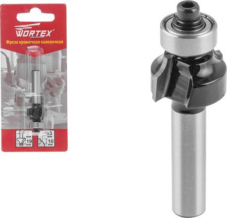 Фреза по дереву кромочная калевочная 19х10 Фреза по дереву кромочная калевочная 19х10