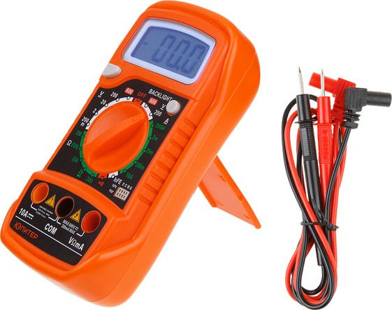 Мультиметр цифровой ЮПИТЕР 830L (JP9105) купить в Мастак Мультиметр цифровой ЮПИТЕР 830L (JP9105) купить в сети строительных магазинов Мастак