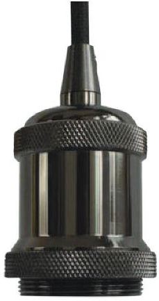 Патрон для лампочки E27 со шнуром GENERAL GLH-ME-E27-НИКЕЛЬ (682400) купить в Мастак Патрон для лампочки E27 со шнуром GENERAL GLH-ME-E27-НИКЕЛЬ (682400) купить в сети строительных магазинов Мастак