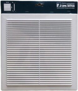 Решетка вентиляционная СЕМЬ ВЕТРОВ 355х355 РВ2-07 купить в сети строительных магазинов Мастак