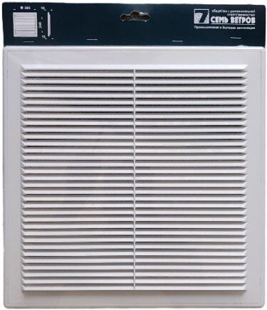 Решетка вентиляционная СЕМЬ ВЕТРОВ 355х355 РВ2-07 купить в Мастак Решетка вентиляционная СЕМЬ ВЕТРОВ 355х355 РВ2-07 купить в сети строительных магазинов Мастак